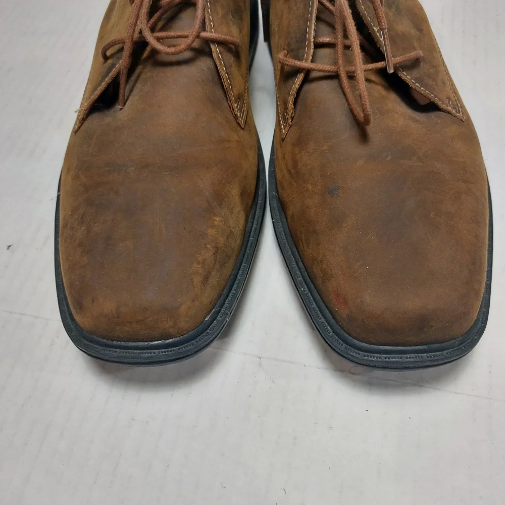 Dr. Comfort Orthopedic Reliefs Brown Leather Boots Size 13